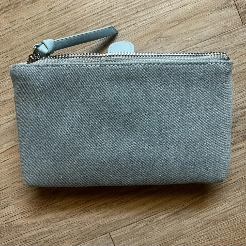 New Sparkly Rhinestone Light Blue Wallet - Picture 5 of 6